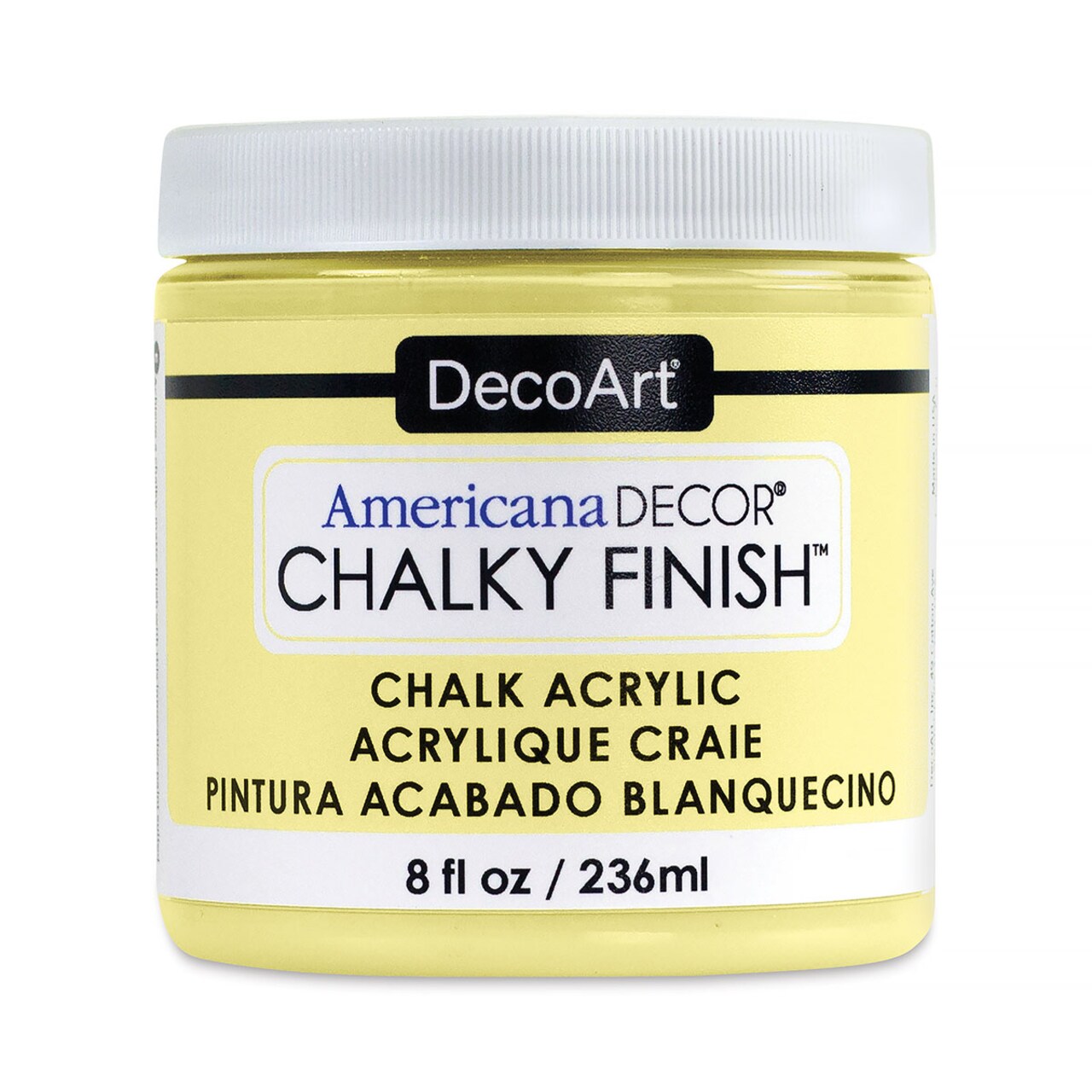 DecoArt Americana Decor Chalky Finish Paint - Delicate, 8 oz jar